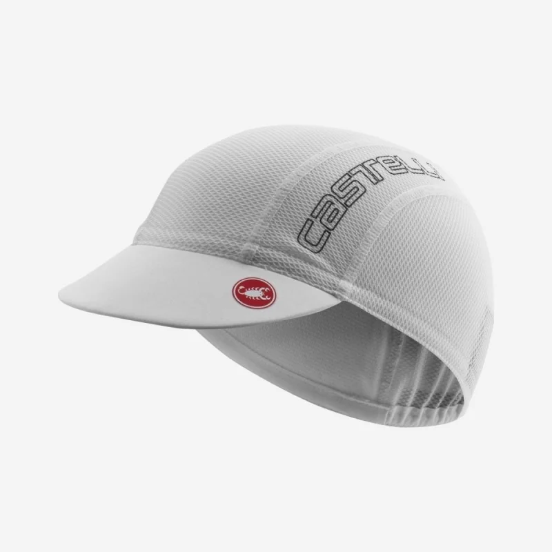 Achat Castelli casquette A/C 2 blanc -Val de Loire Vélo Tours