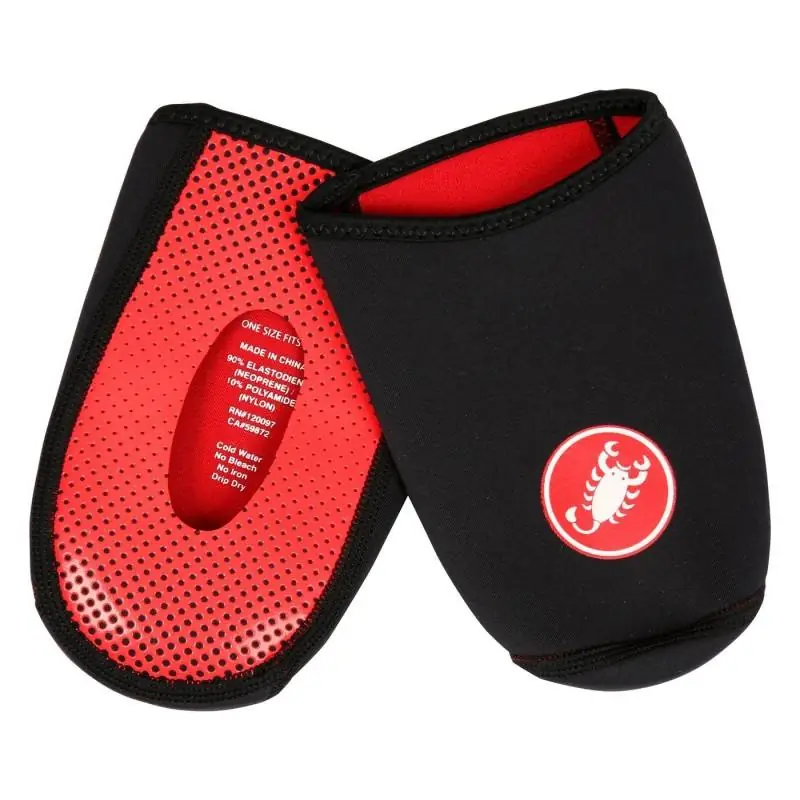 Achat Castelli Couvre-Orteils Toe Thingy 2 Noir/Rouge -Val de Loire Vélo Tours
