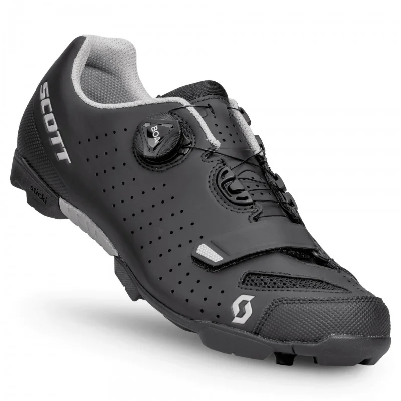 Achat SCOTT Chaussures MTB Comp BOA® Black/Silver -Val de Loire Vélo Tours