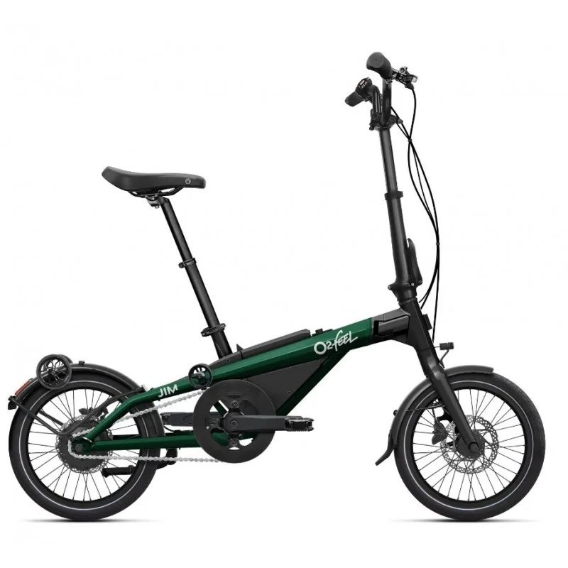 Achat o2feel Jim 6.1 urban pack vert flash -Val de Loire Vélo Tours