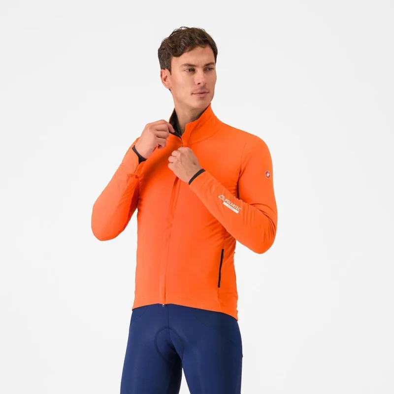 Achat Castelli Veste Alpha 150 orange -Val de Loire Vélo Tours