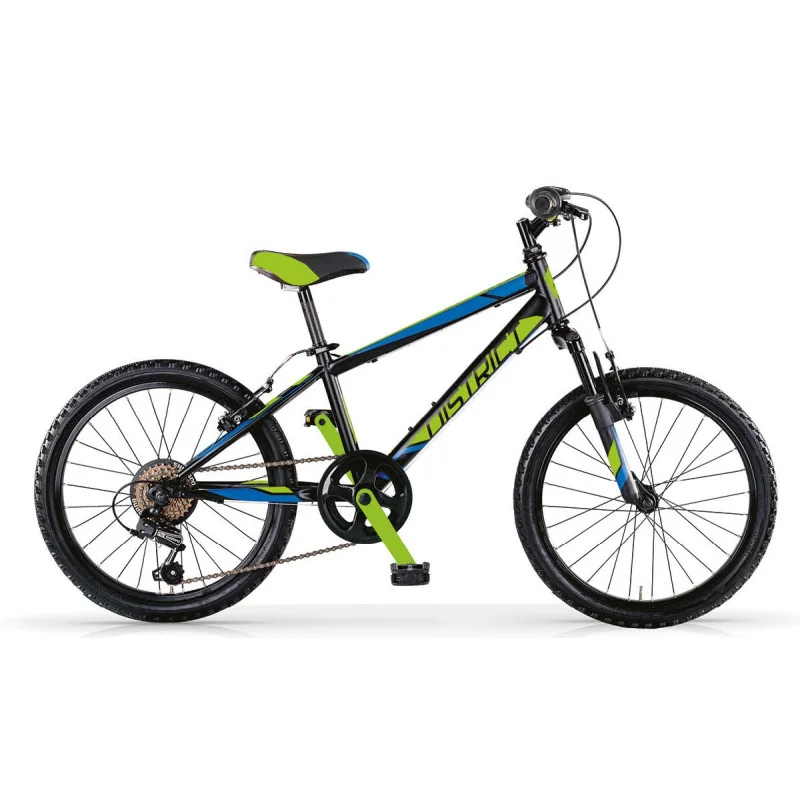 Achat District 20" 6v noir-vert -Val de Loire Vélo Tours