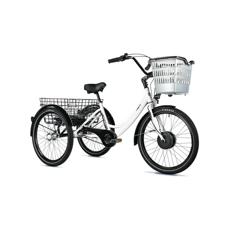 Achat Leader Fox tricycle City Bormio 24" 518wh blanc -Val de Loire Vélo Tours