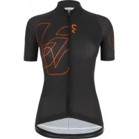 Achat Liv Maillot MC Valentia noir-orange -Val de Loire Vélo Tours