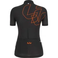 Achat Liv Maillot MC Valentia noir-orange -Val de Loire Vélo Tours