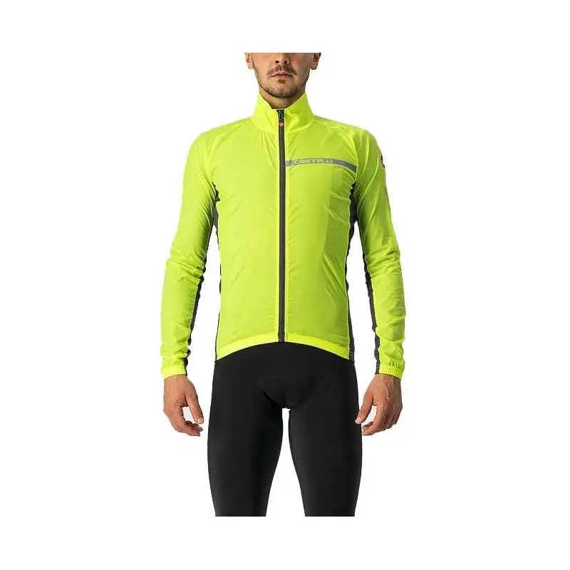 Achat Castelli Veste Squadra Stretch Jaune fluo -Val de Loire Vélo Tours