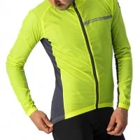 Achat Castelli Veste Squadra Stretch Jaune fluo -Val de Loire Vélo Tours