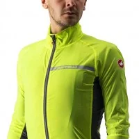 Achat Castelli Veste Squadra Stretch Jaune fluo -Val de Loire Vélo Tours