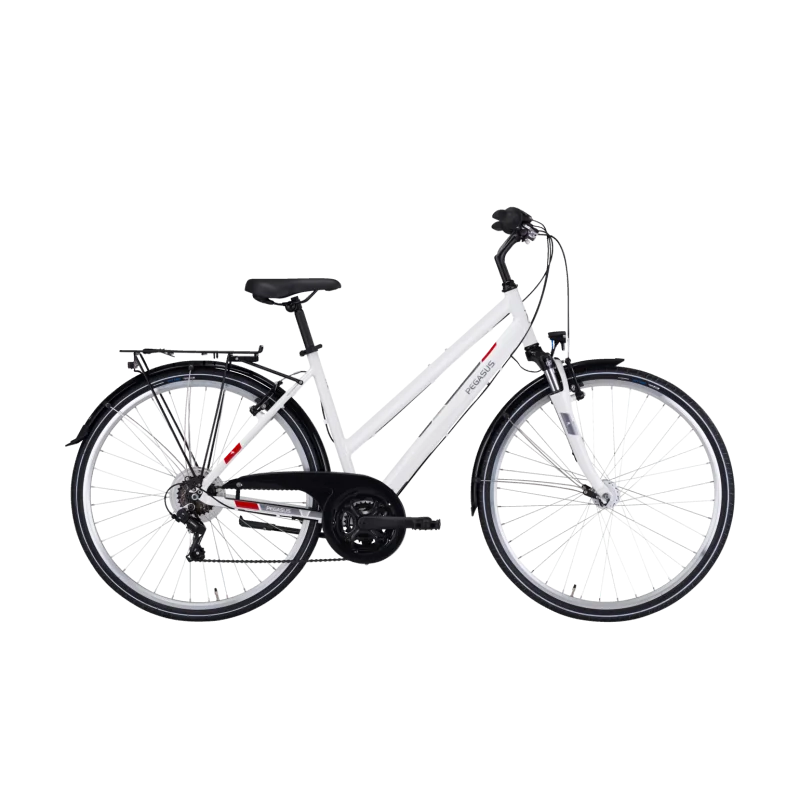 Achat Pegasus Avanti 18 Trapeze 28'' blanc -Val de Loire Vélo Tours