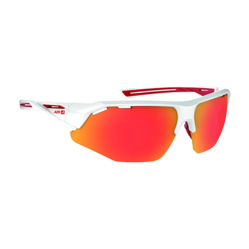 Achat AZR lunette Kromic Galibier blanc et rouge -Val de Loire Vélo Tours