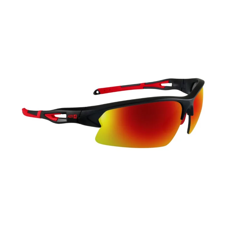 Achat AZR Lunette Huez noir et rouge -Val de Loire Vélo Tours