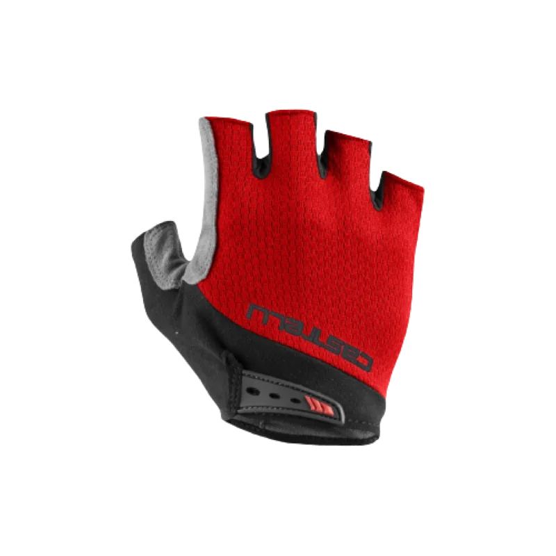Achat Castelli Gants Entrata V Rouge -Val de Loire Vélo Tours