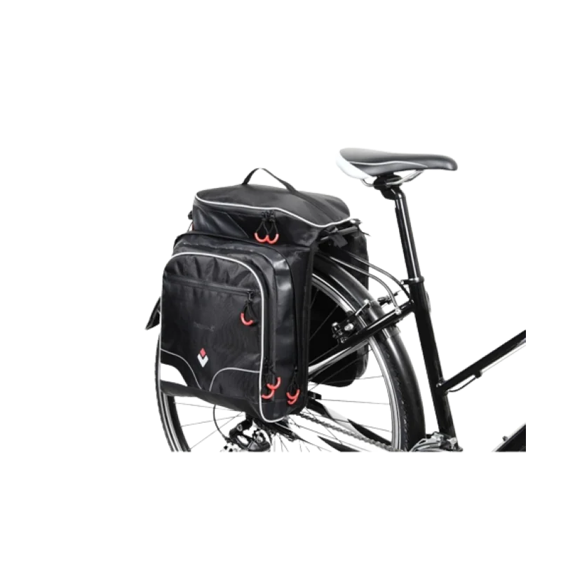 Achat Hapo-G Sacoche Pont AR 3 volumes Noir -Val de Loire Vélo Tours