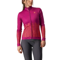 Achat Castelli Maillot ML Sorpresa Magenta/Orange -Val de Loire Vélo Tours