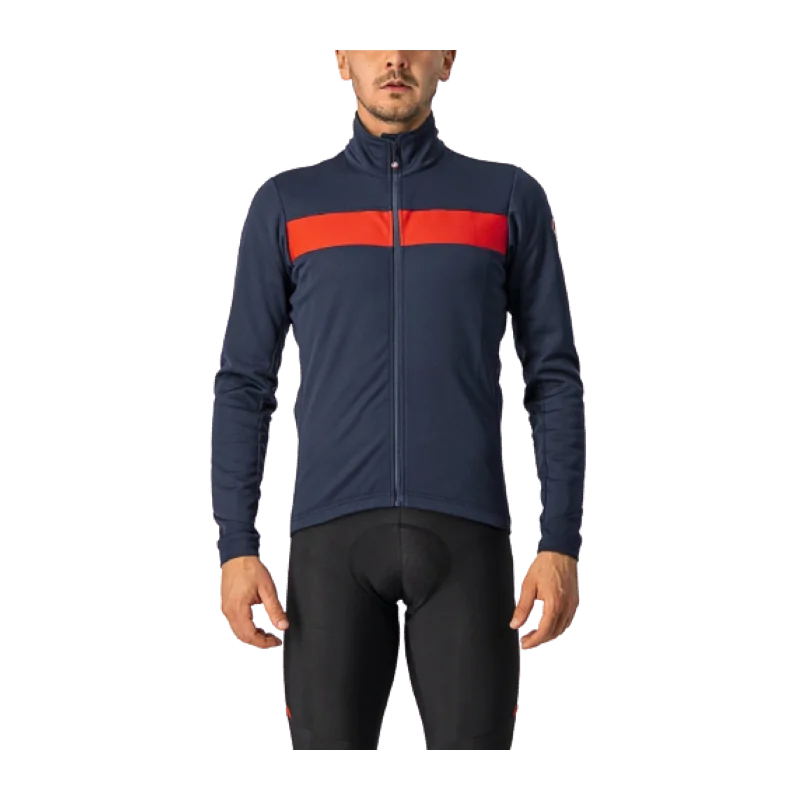 Achat Castelli veste Raddoppia 3 Bleu/Rouge -Val de Loire Vélo Tours