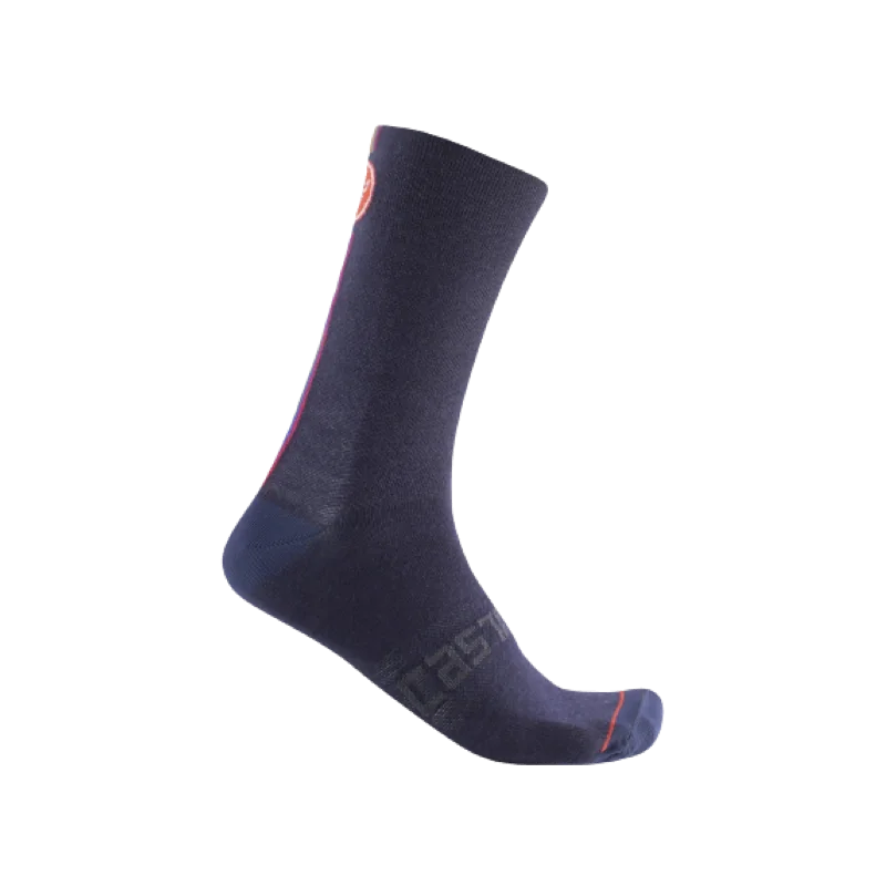 Achat Castelli Chaussettes Racing Stripe 18 Bleu -Val de Loire Vélo Tours
