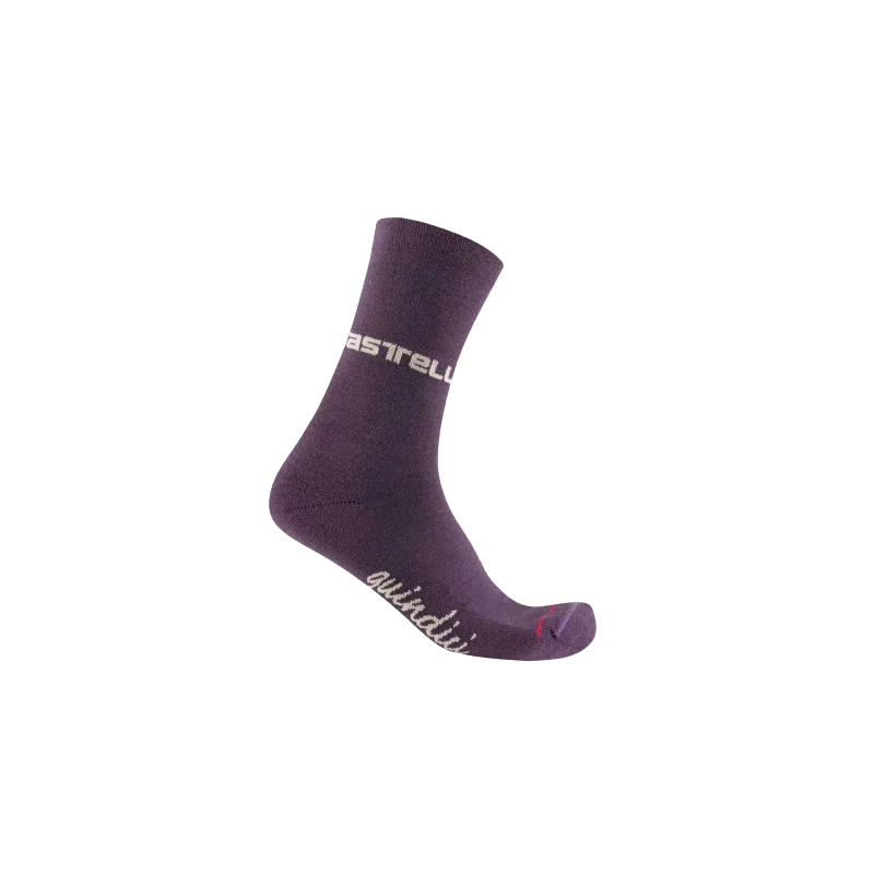 Achat Castelli Chaussettes W Quindici Soft Mauve -Val de Loire Vélo Tours