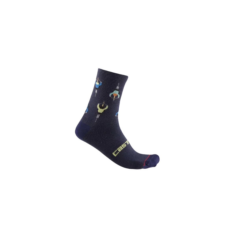 Achat Castelli Chaussettes Aperitivo 15 Bleu -Val de Loire Vélo Tours