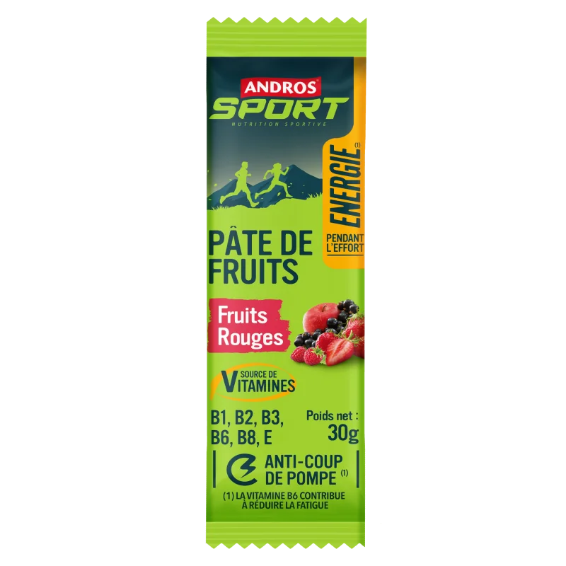 Achat Andros Pâtes de fruits Fruits Rouges -Val de Loire Vélo Tours