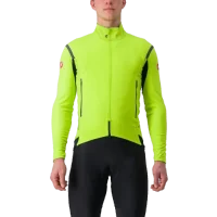 Achat Castelli Veste Perfetto Ros 2 Jaune Fluo -Val de Loire Vélo Tours