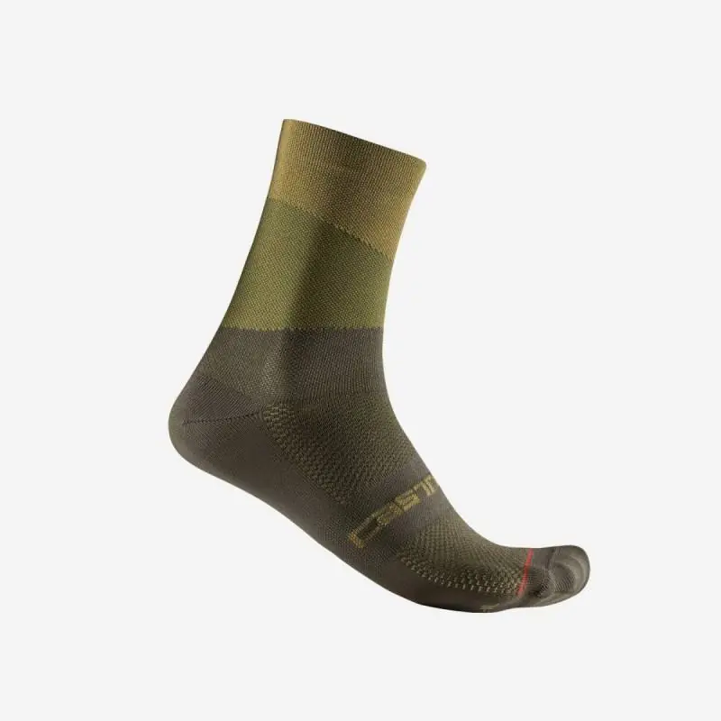 Achat Castelli Chaussettes Orizzonte 15 Vert -Val de Loire Vélo Tours