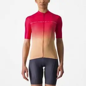 Achat Castelli Maillot Salita Orange/Rouge -Val de Loire Vélo Tours