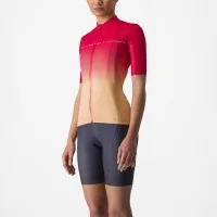 Achat Castelli Maillot Salita Orange/Rouge -Val de Loire Vélo Tours
