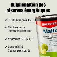 Achat Overstim's Boisson Malto Antioxydant -Val de Loire Vélo Tours