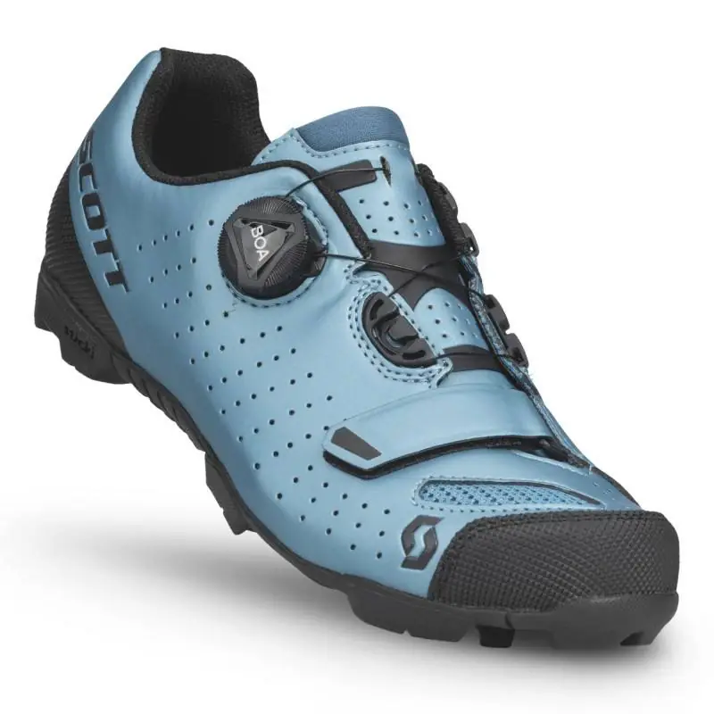 Achat Scott Chaussures MTB Comp Boa Metallic Blue -Val de Loire Vélo Tours
