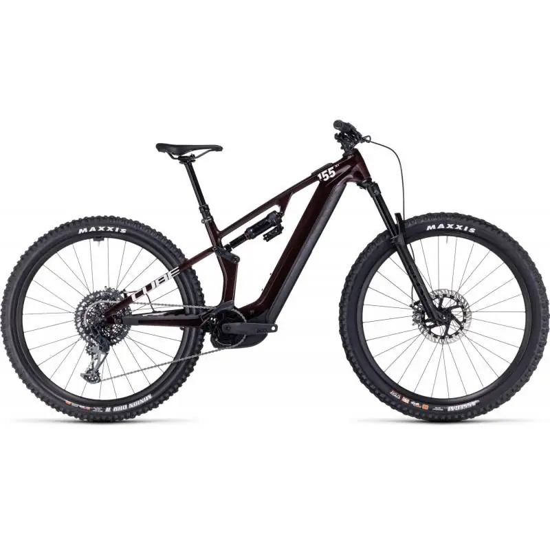 Achat Cube Stereo Hybrid ONE55 C:68X SLX 750wh 29 liquidred´n´carbon -Val de Loire Vélo Tours